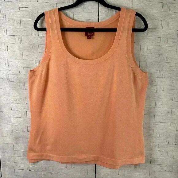 G.I.L.I. Tops - G.I.L.I. Knit Cotton blend tank tops in‎ excellent condition color peach
